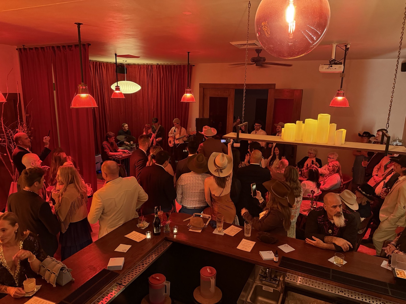 Live band and packed crowd at Otherside